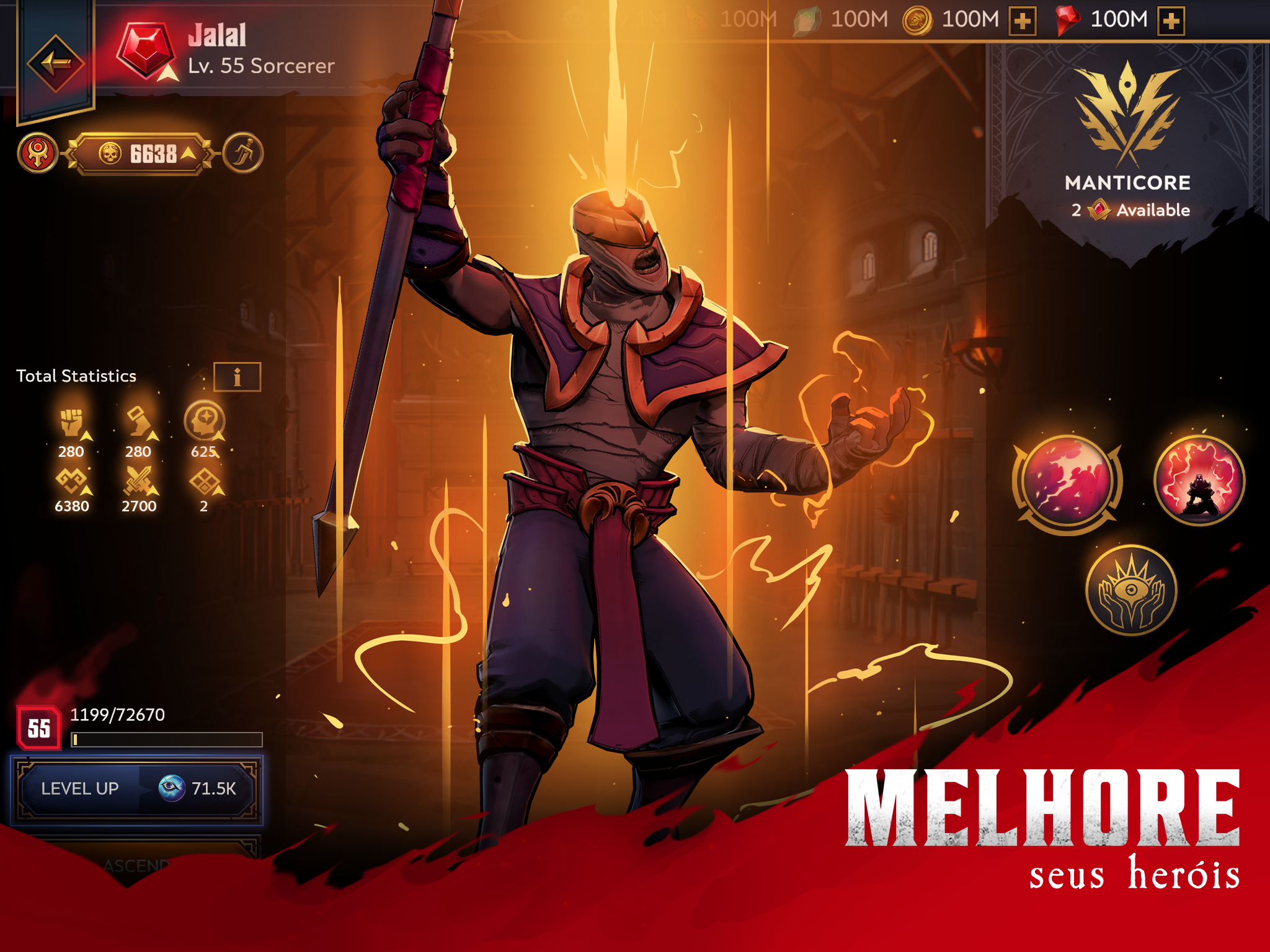 Captura de Tela do Jogo Grimguard Tactics: Fantasy RPG