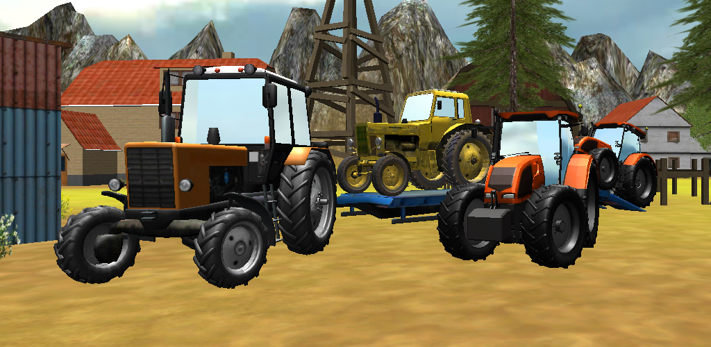 Banner of Traktortransporter 3D 2 