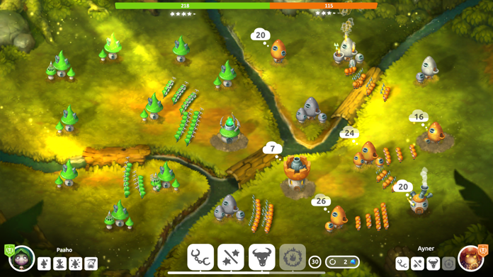 Mushroom Wars 2: RTS Strategy Game Screenshot