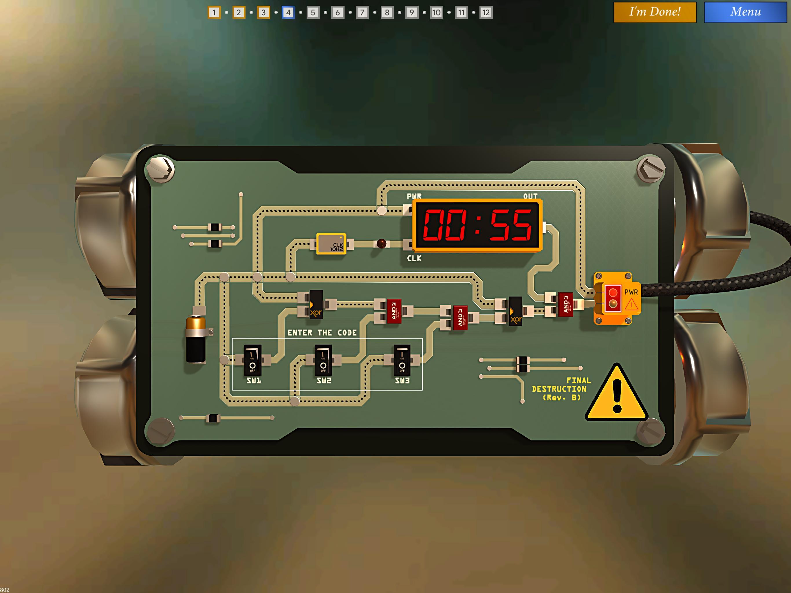 Captura de Tela do Jogo Bomb Squad Academy