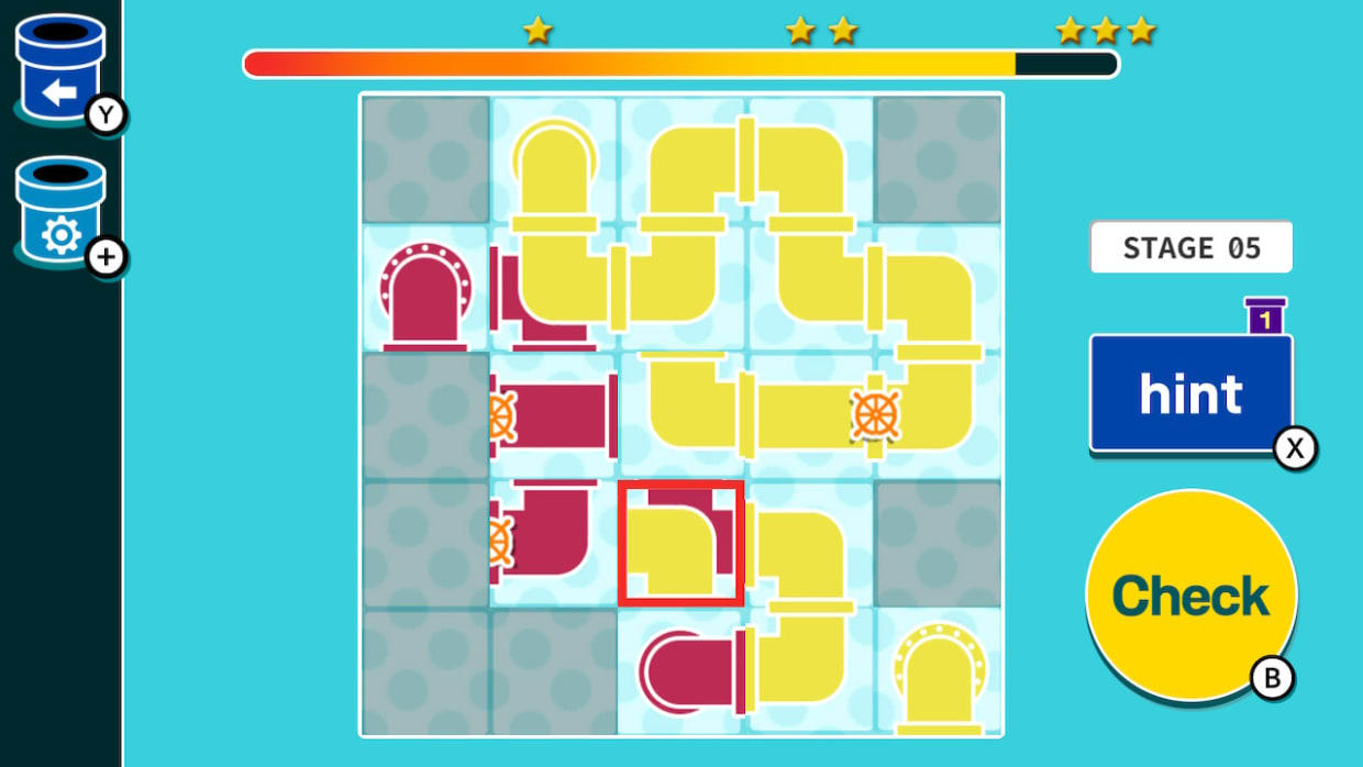 Screenshot of Pipe Line Puzzle