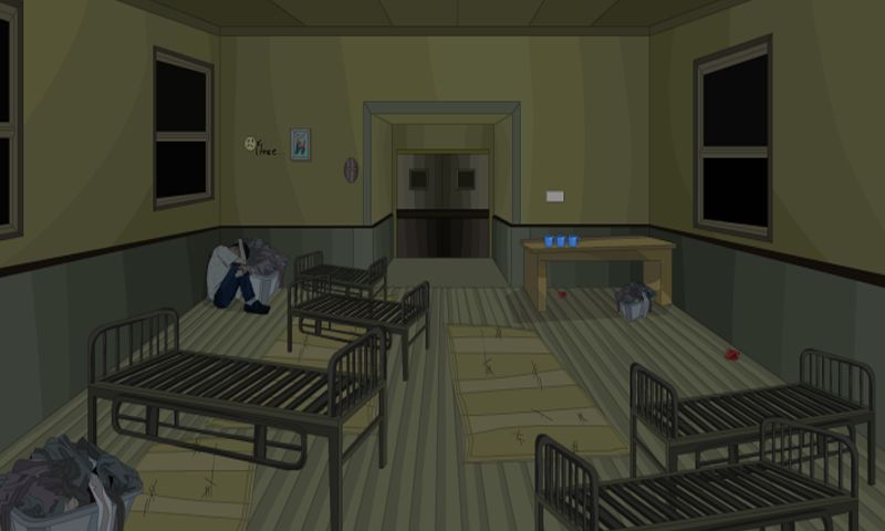 Gruesome Hostel Escape 게임 스크린 샷
