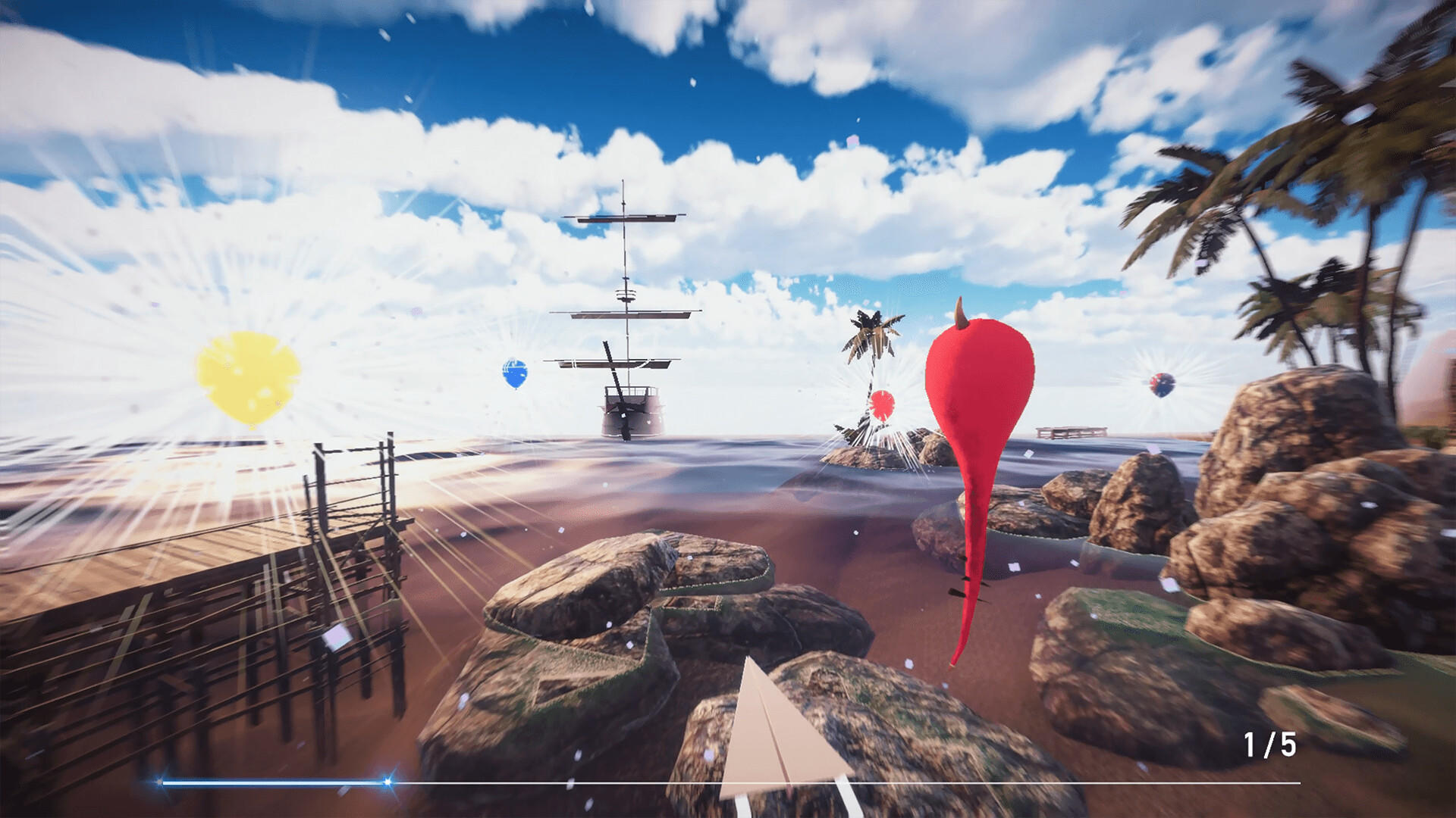 Paper Flight - Relic Hunter screenshot game
