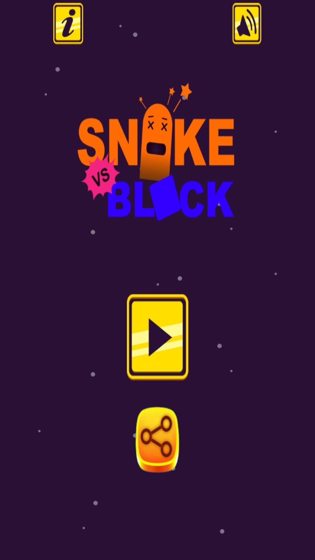 Скриншот игры Snake Games: Snake VS Block