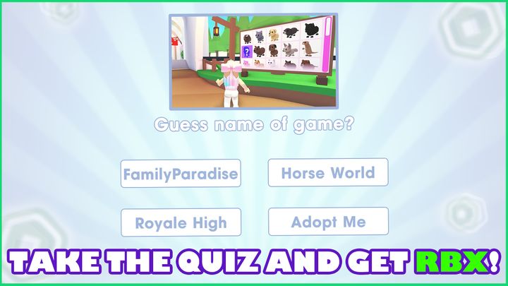 Screenshot 1 of Free Robux Quiz Guru 1.3.9