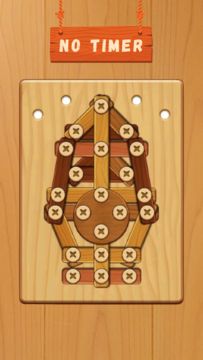 Unscrewing Wood: Screw Puzzle Game Screenshot