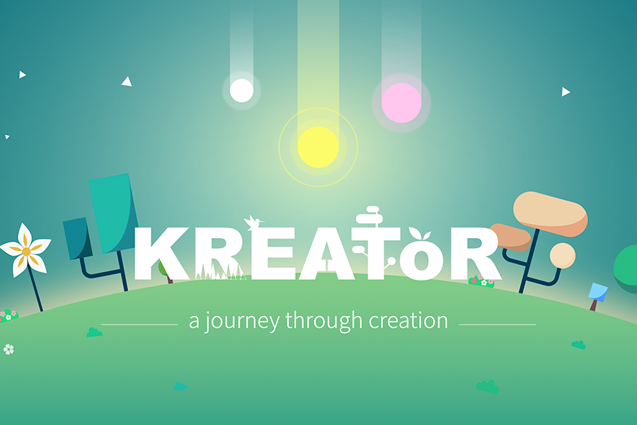 Screenshot of the video of The Kreator