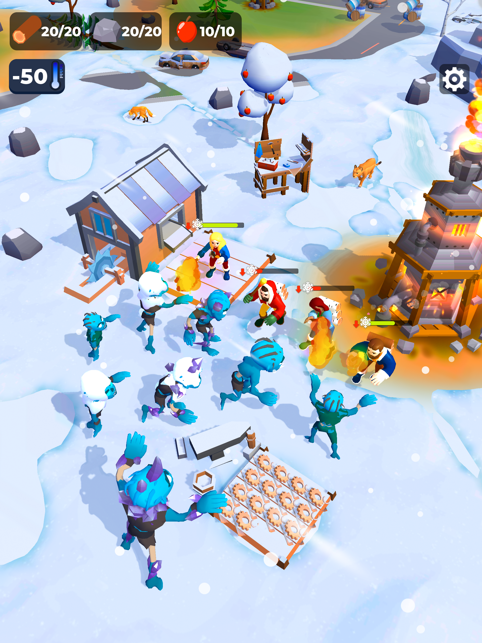 Screenshot of Frost Land Survival