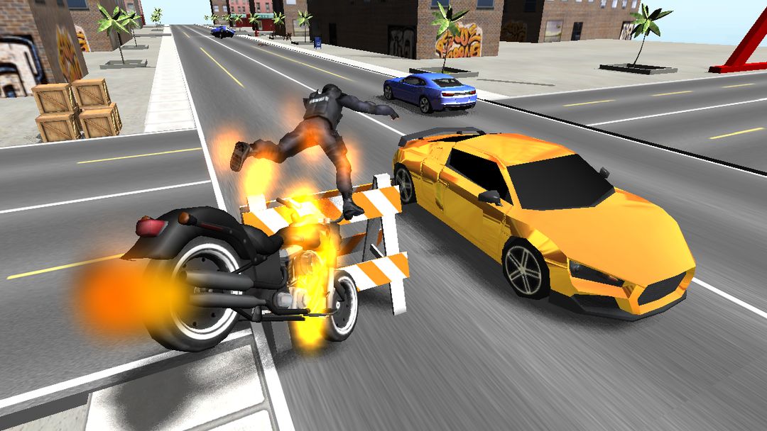 Screenshot of Moto Fighter 3D