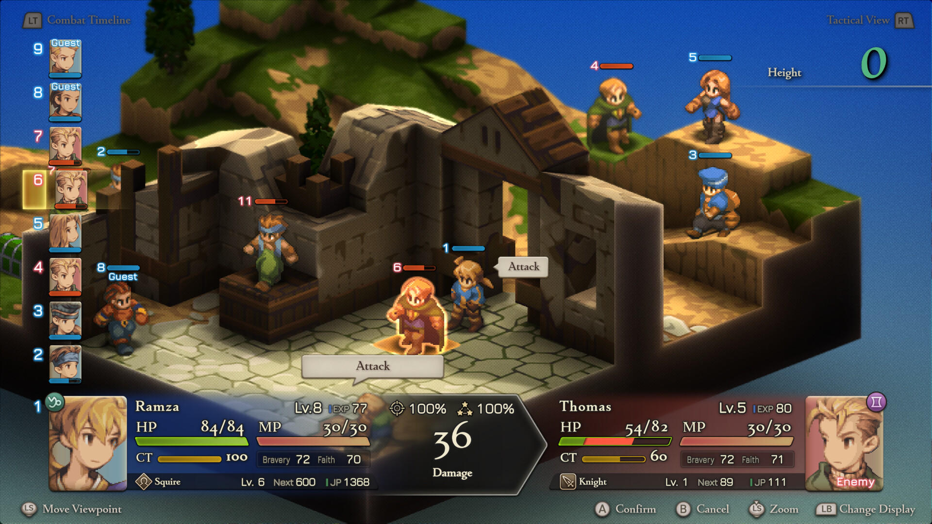 Final Fantasy Tactics - The Ivalice Chronicles Game Screenshot