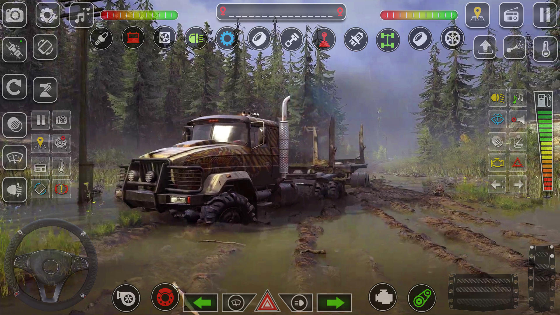 Скриншот игры Offroad Mud Truck Games 2023