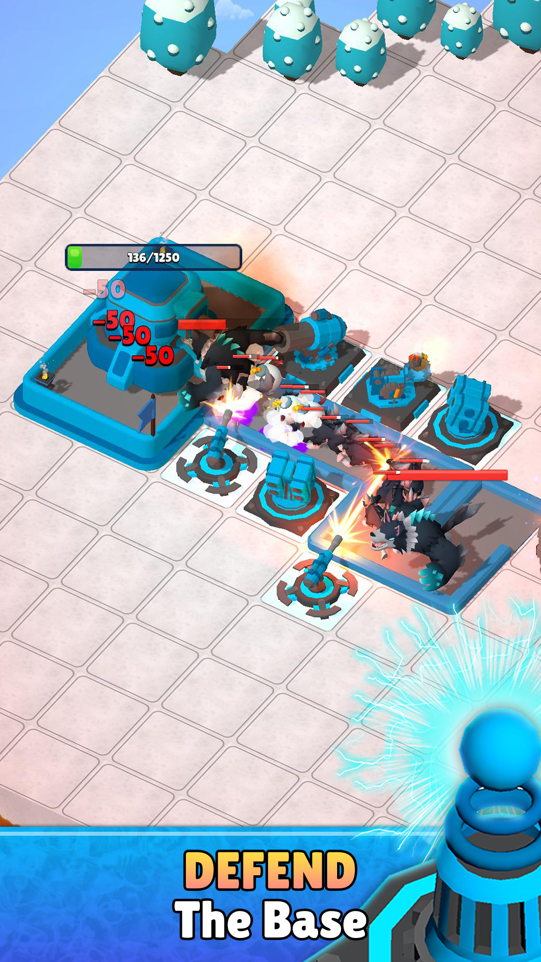 Defense.io Tower Defense TD Game Screenshot
