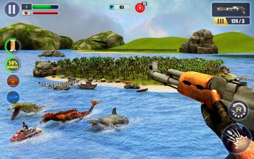 Underwater Sea Monster Hunter Game Screenshot