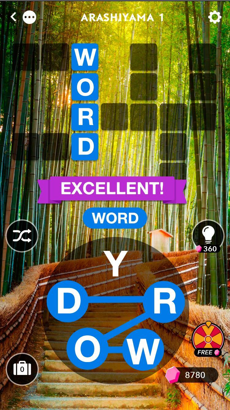 Word Travel™ - Word Puzzle Game Game Screenshot