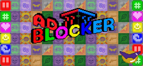 Banner of AD BLOCKER: An Action Puzzle Game 