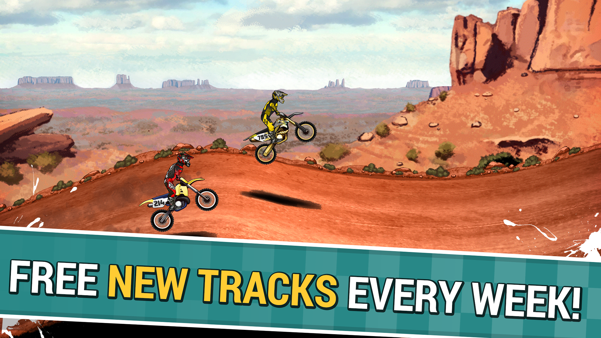 Скриншот игры Mad Skills Motocross 2