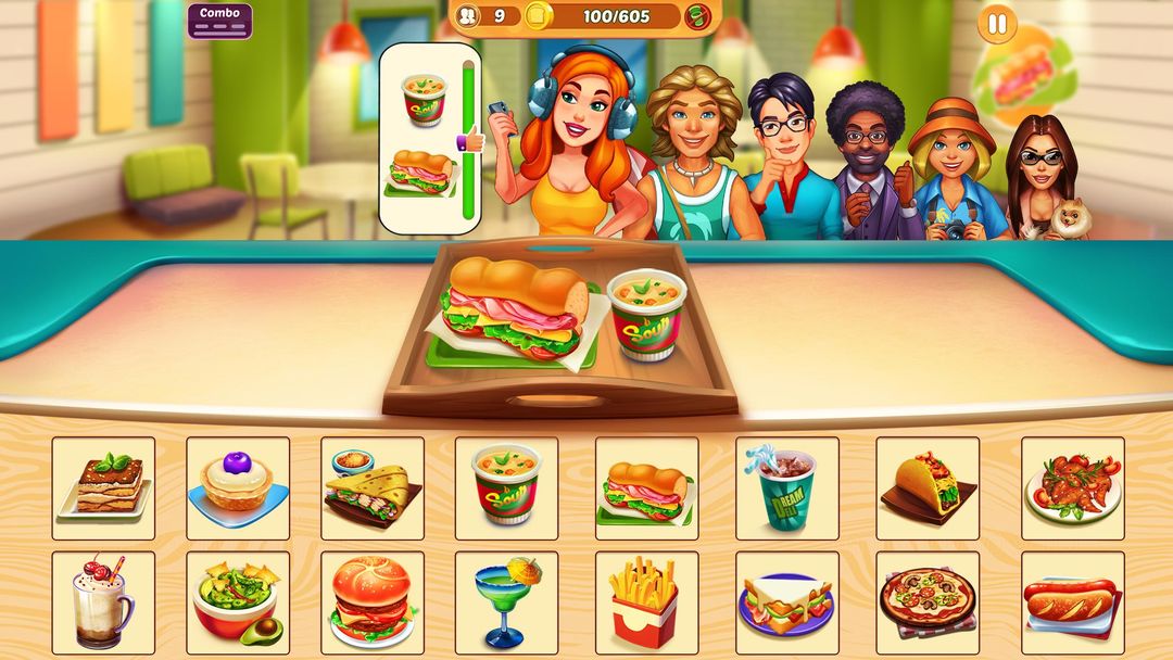 Cook It - Restaurant Games ภาพหน้าจอเกม