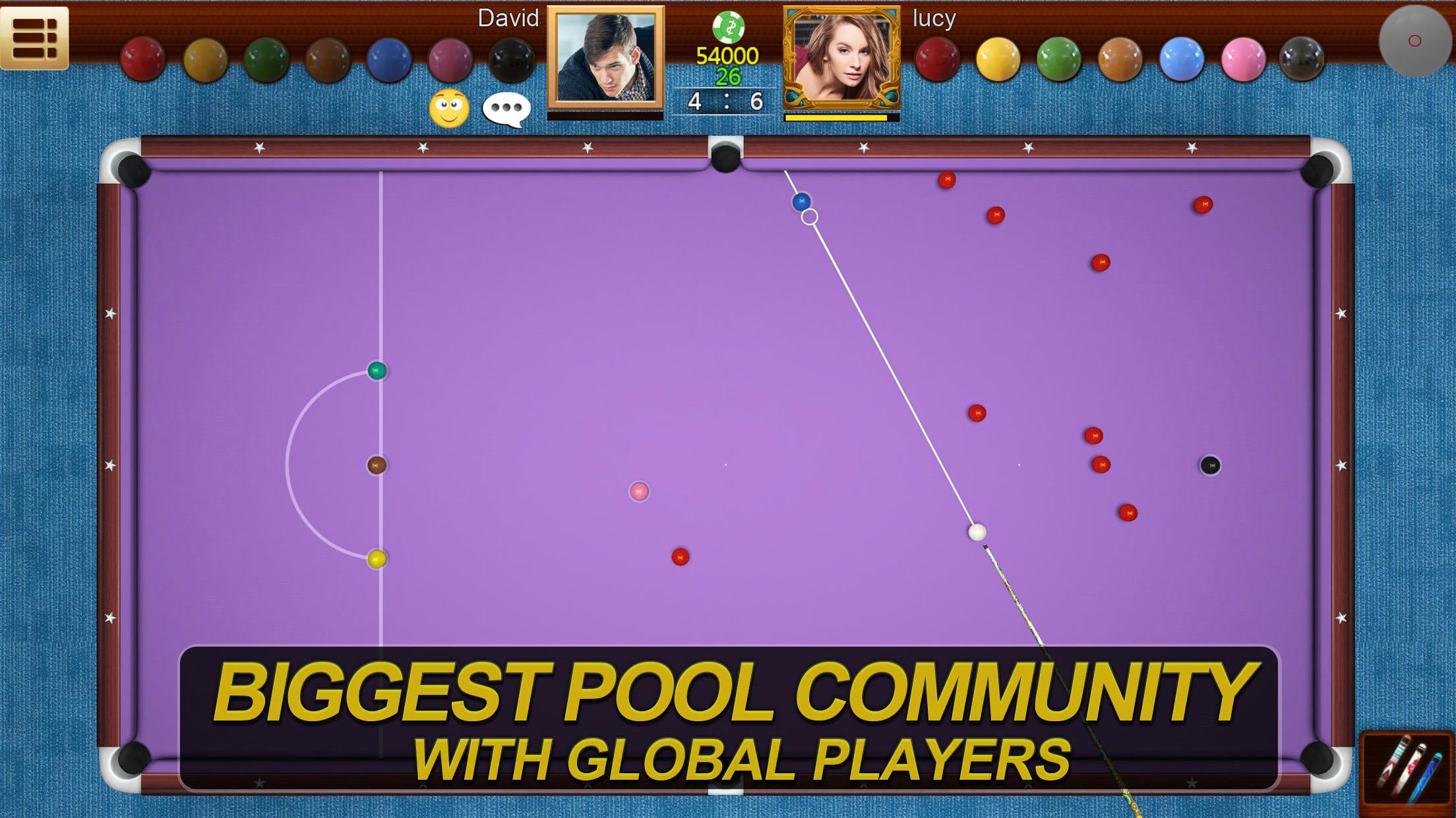 Real Pool 3D Online 8Ball Game Game Screenshot