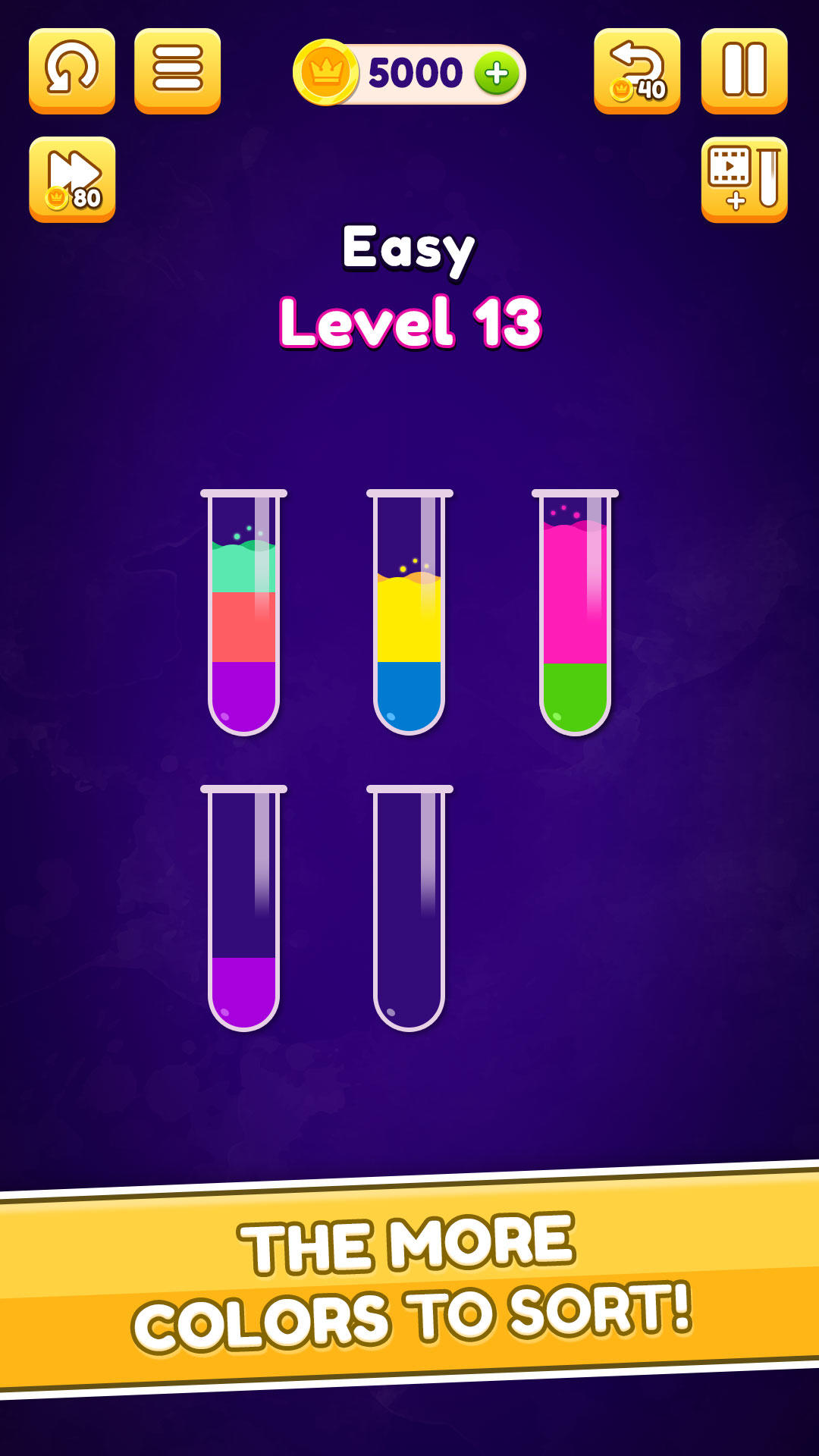 Water Shorting Puzzle Game Screenshot