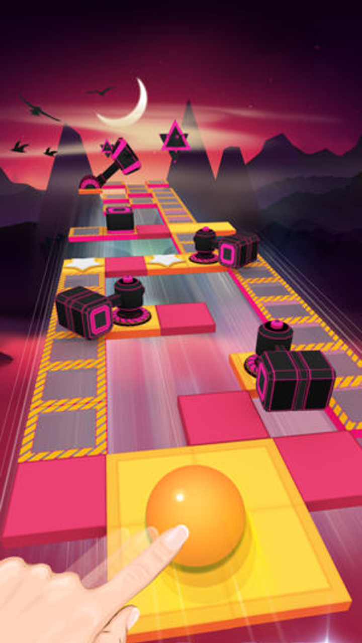 Screenshot of Rolling Sky 2