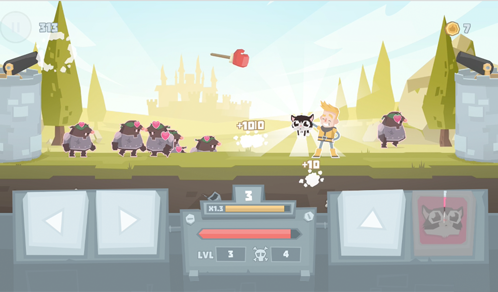 My Knight and Me - Epic Invasion (Unreleased) Game Screenshot