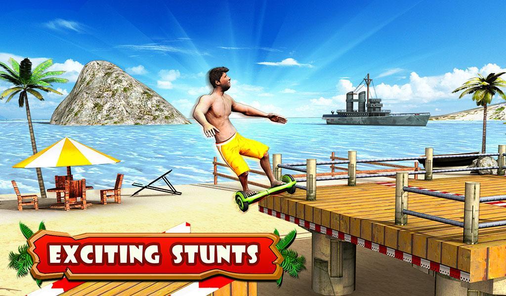 Hoverboard Stunts 2016 Game Screenshot