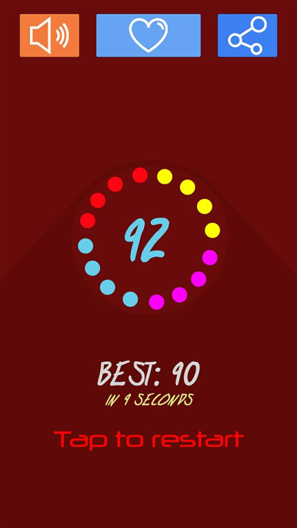 Color Match Dot Circle screenshot game