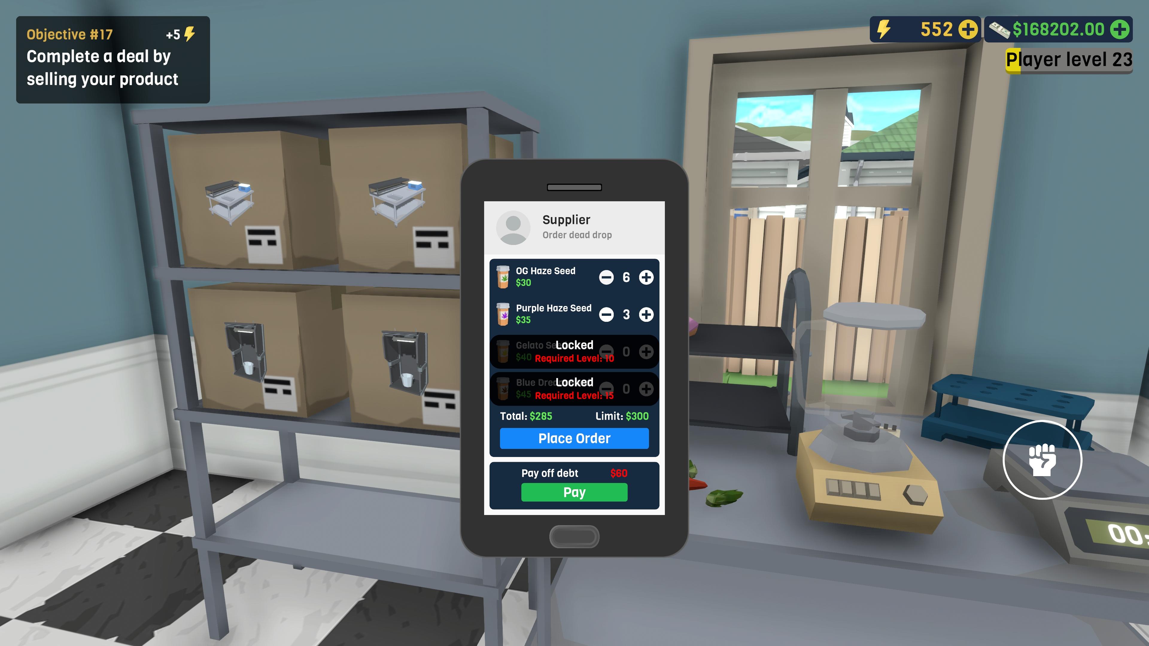 Substance Syndicate Tycoon V Game Screenshot