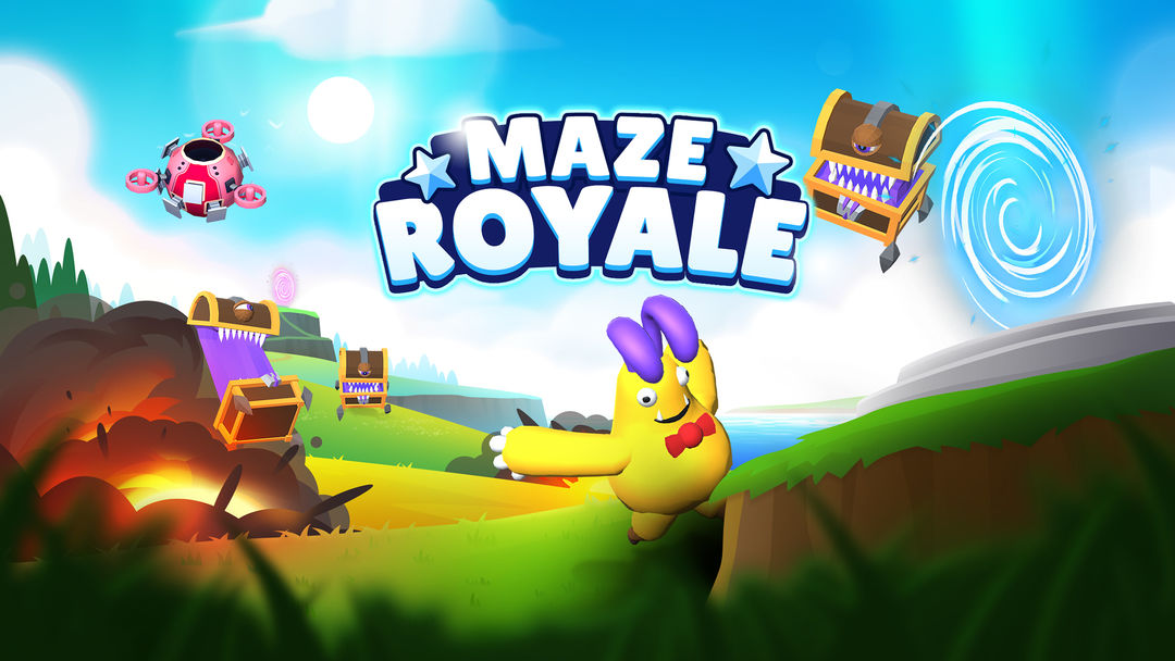 Screenshot of Maze Royale - Arcade Runner