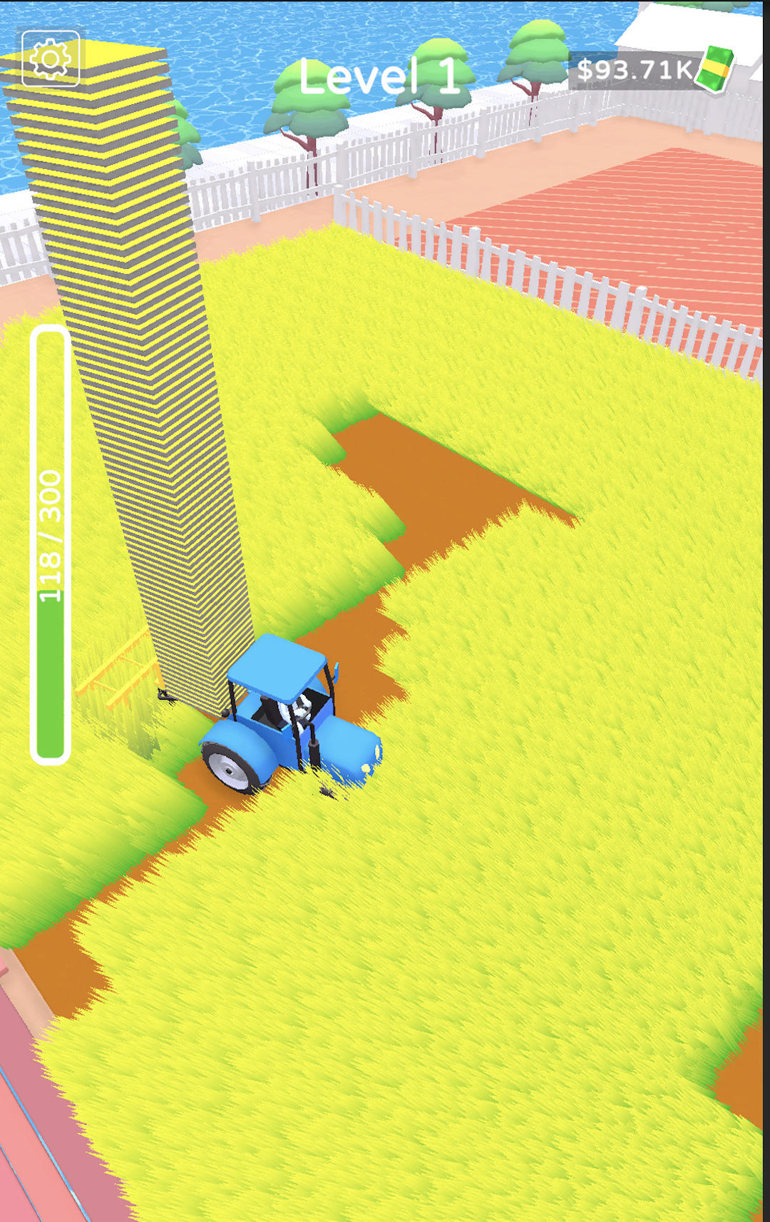 Grass Stamper 3D Game Screenshot