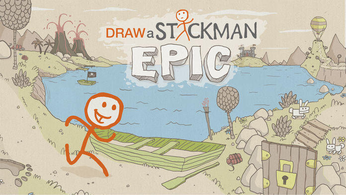 Screenshot 1 of Lukiskan Stickman: EPIC 
