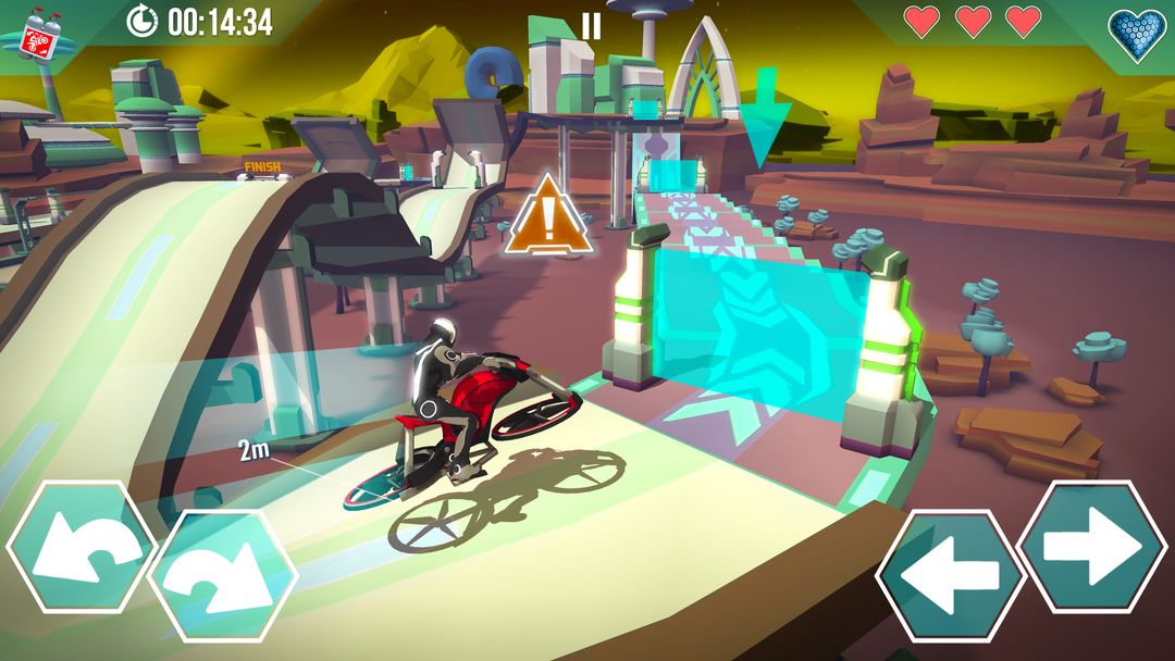 Screenshot of Gravity Rider Zero
