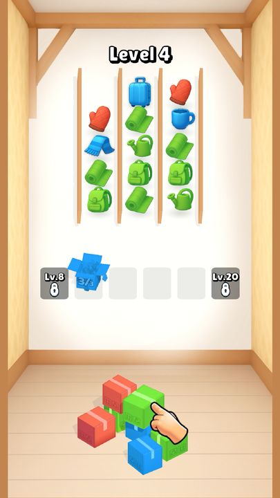 Pack and Match 게임 스크린샷