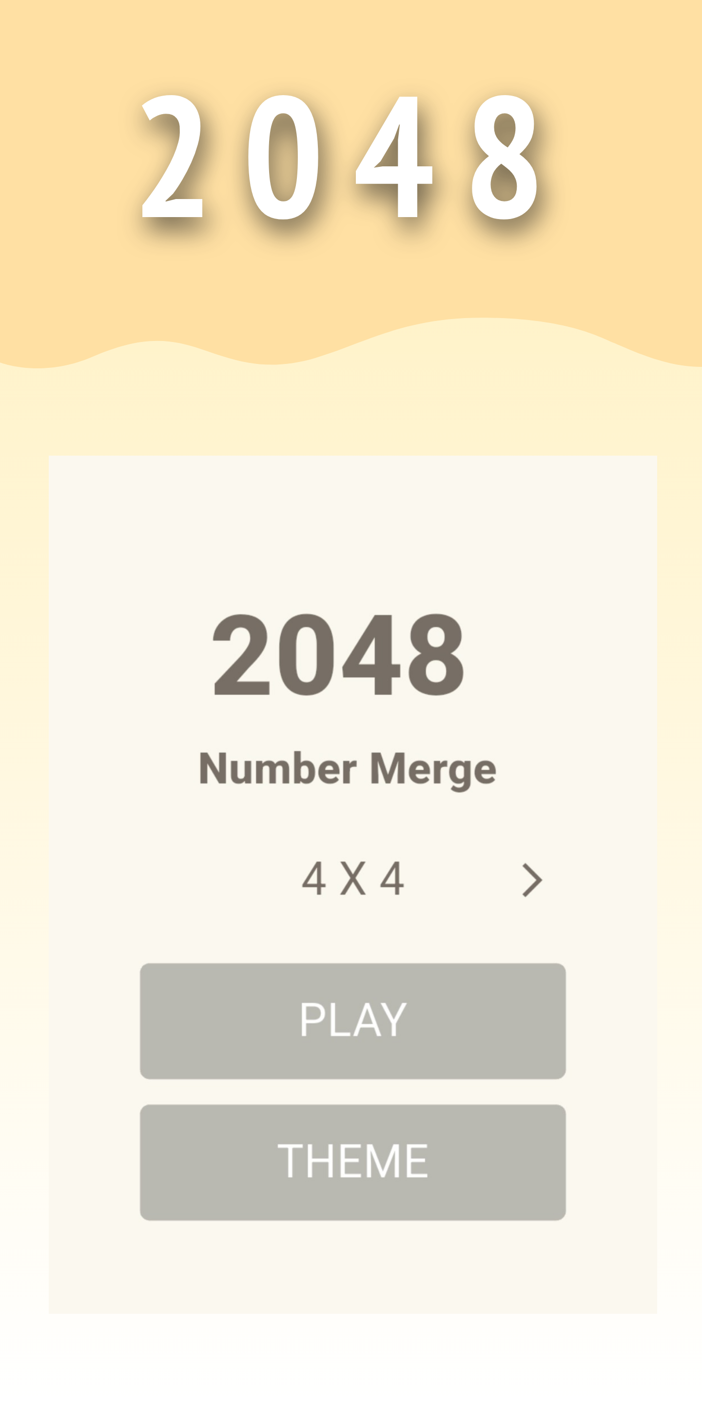 2048 - Number Merge Game Screenshot