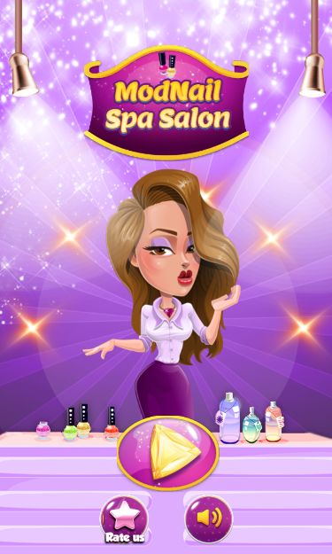 Screenshot of Modnail - Nail Salon Game