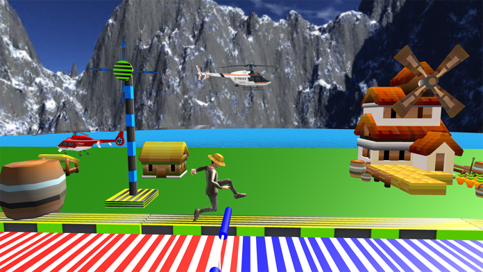Stuntman Run Adventure Games Game Screenshot
