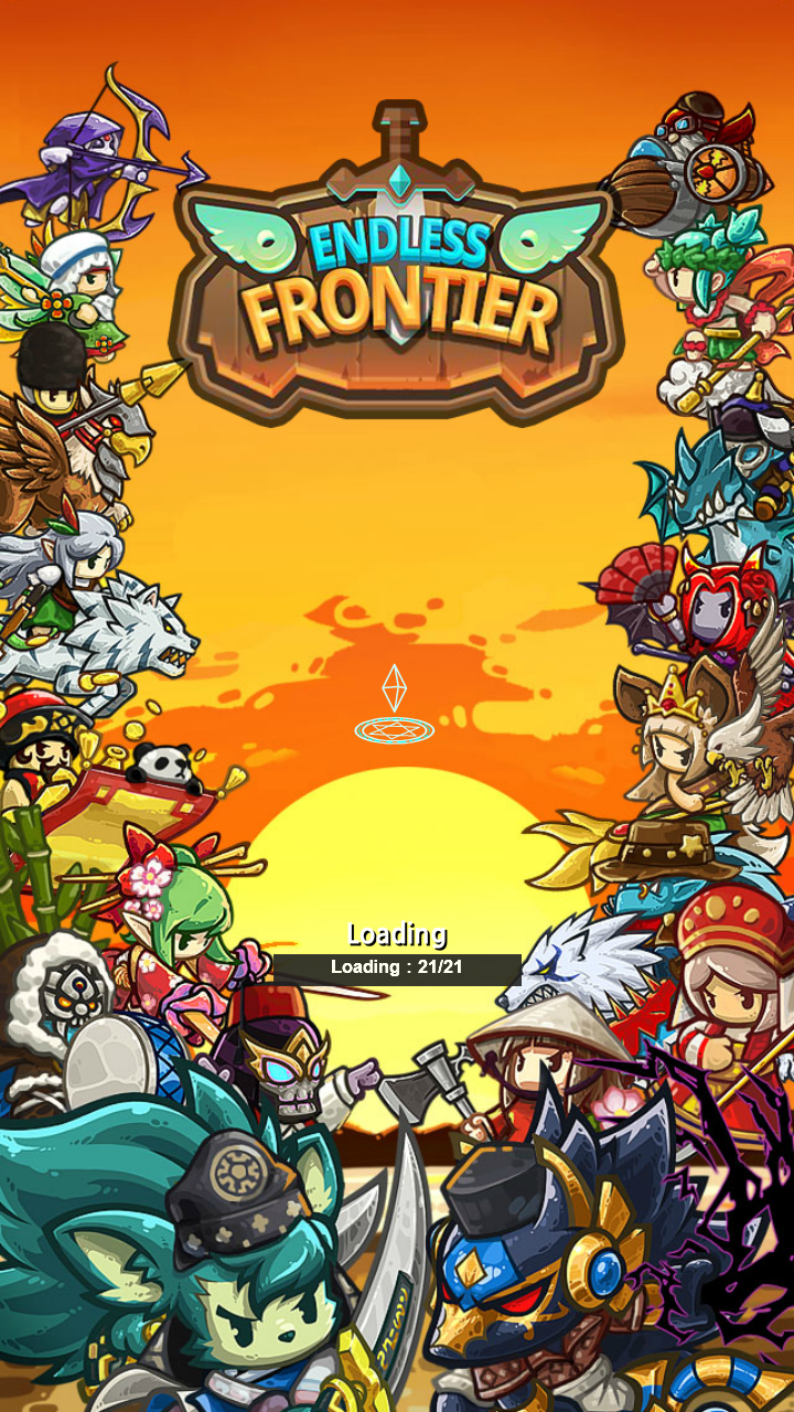 Screenshot 1 of Endless Frontier - PVP和RPG冒險遊戲 3.9.6