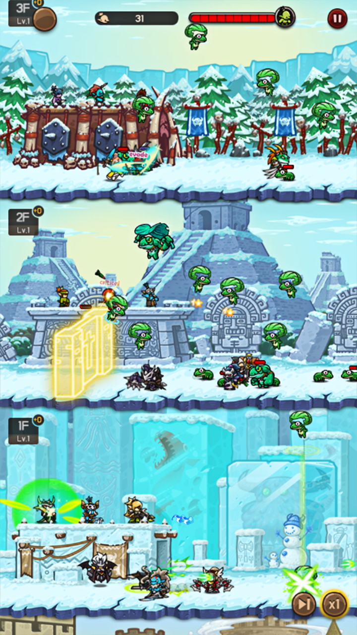 Скриншот игры EF 디펜스