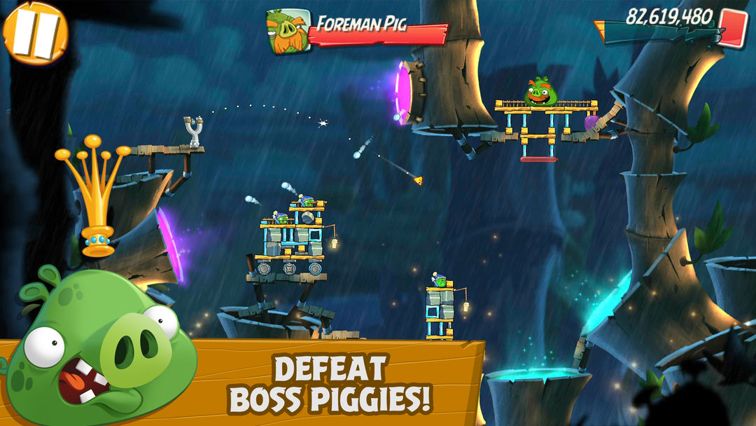 Angry Birds 2 ภาพหน้าจอเกม