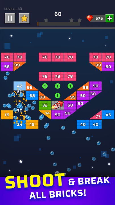Screenshot 1 of Brick Out - Shoot the ball 24.0418.00