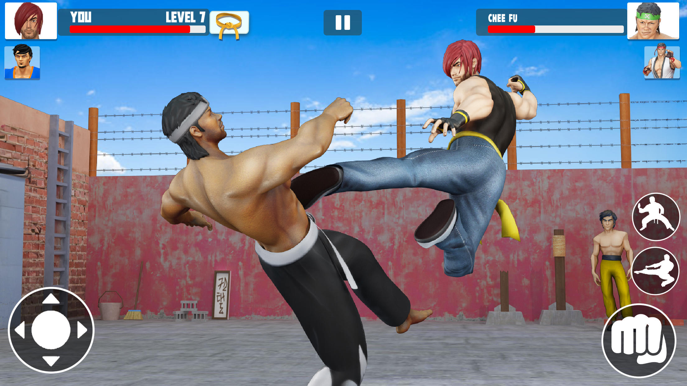 Karate Fighter: Fighting Games Game Screenshot
