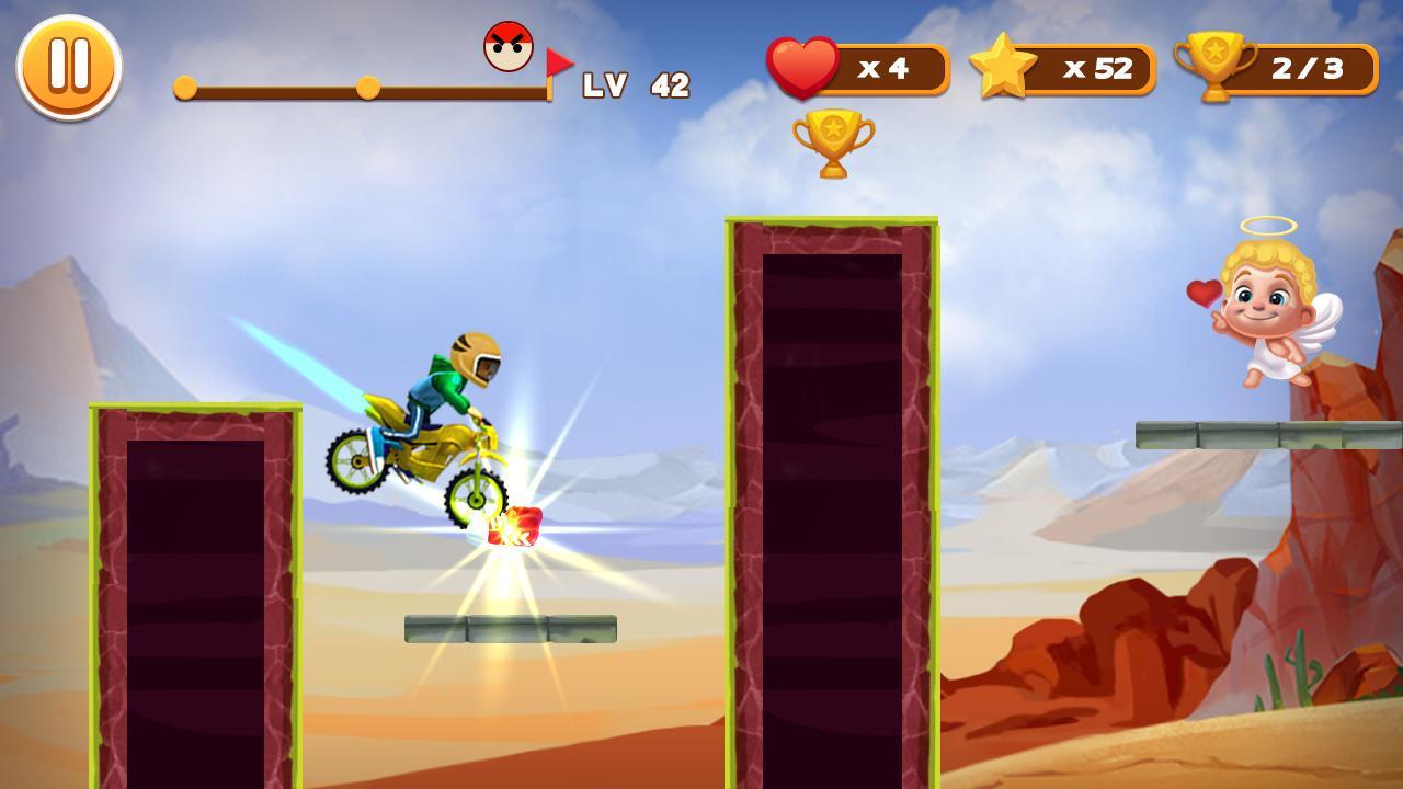 Stunt Moto Racing Game Screenshot
