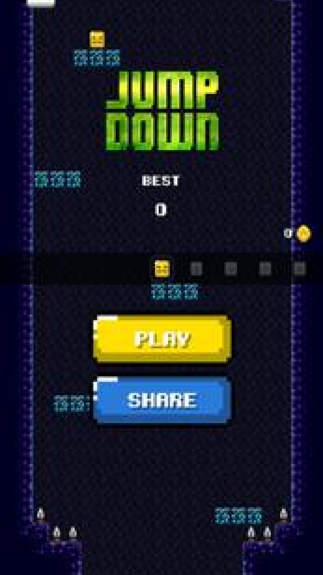 Скриншот игры Jump Down