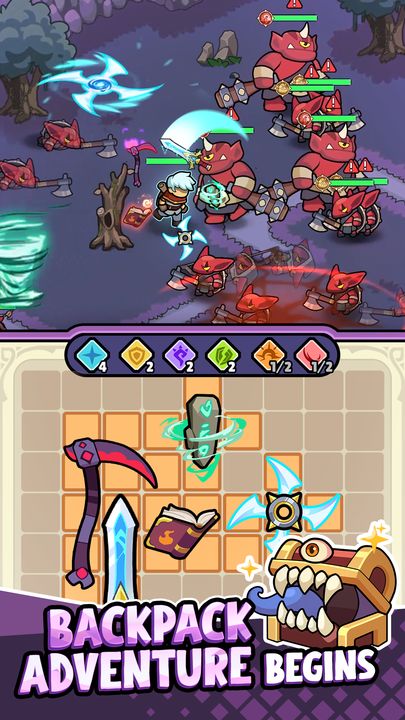 Backpack Mobile Game Backpack Legends Adventure RPG for Android/iOS - TapTap