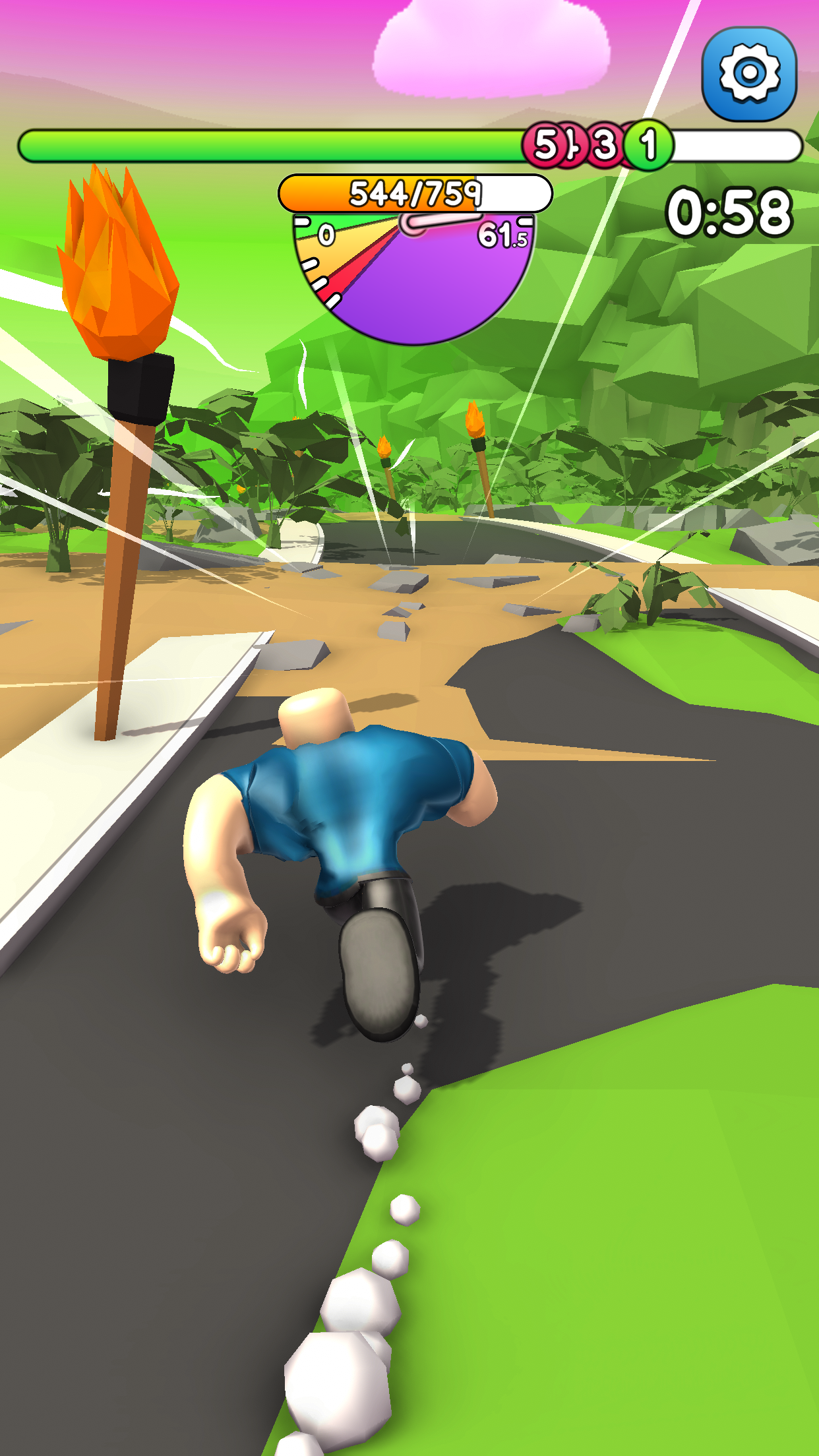 Race Clicker: Tap Tap Game 게임 스크린 샷