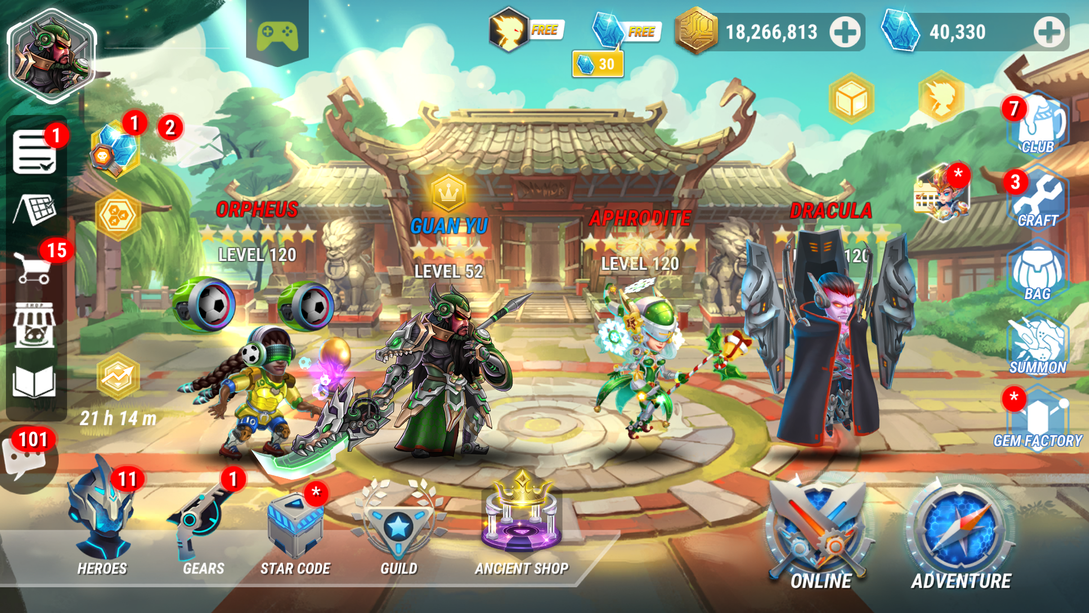 Heroes Infinity: Super Heroes Game Screenshot