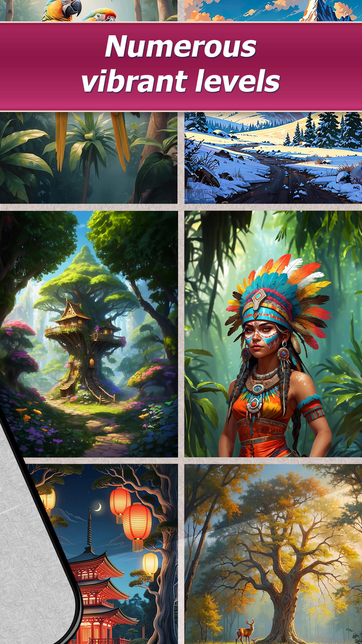 Jigsaw Puzzles Getaway Game Screenshot
