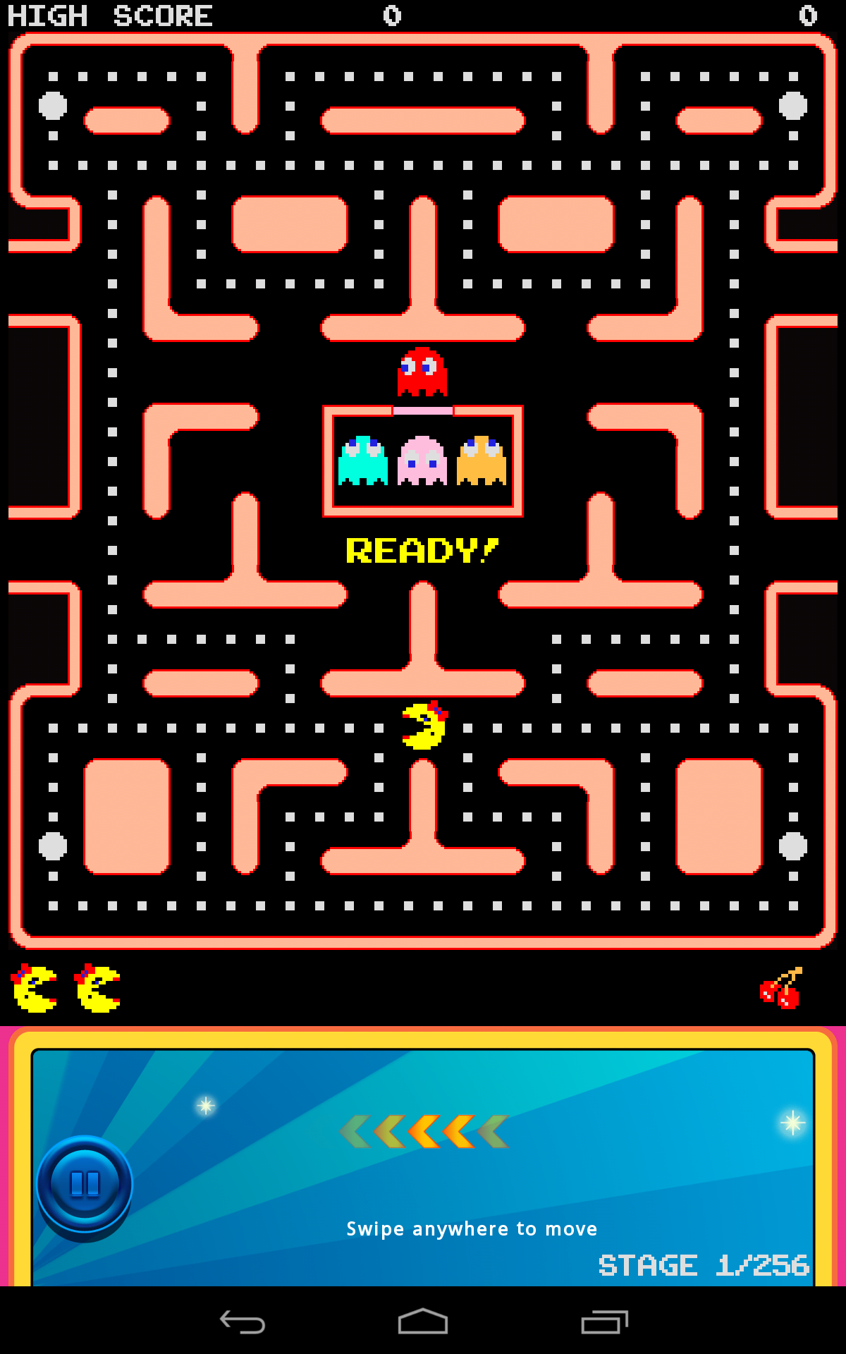 Ms. PAC-MAN by Namco Game Screenshot
