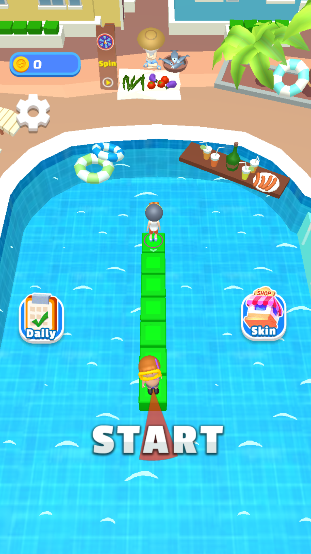 Скриншот игры Water Park War