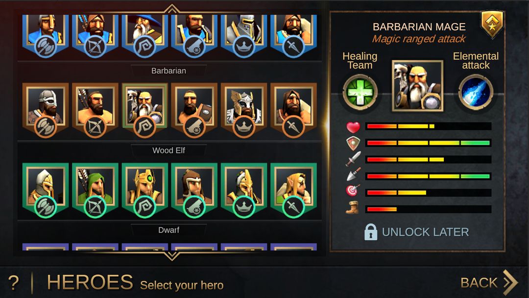 Screenshot of King's Knights Rush